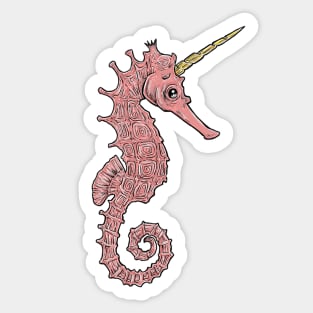 Sea Unicorn Sticker